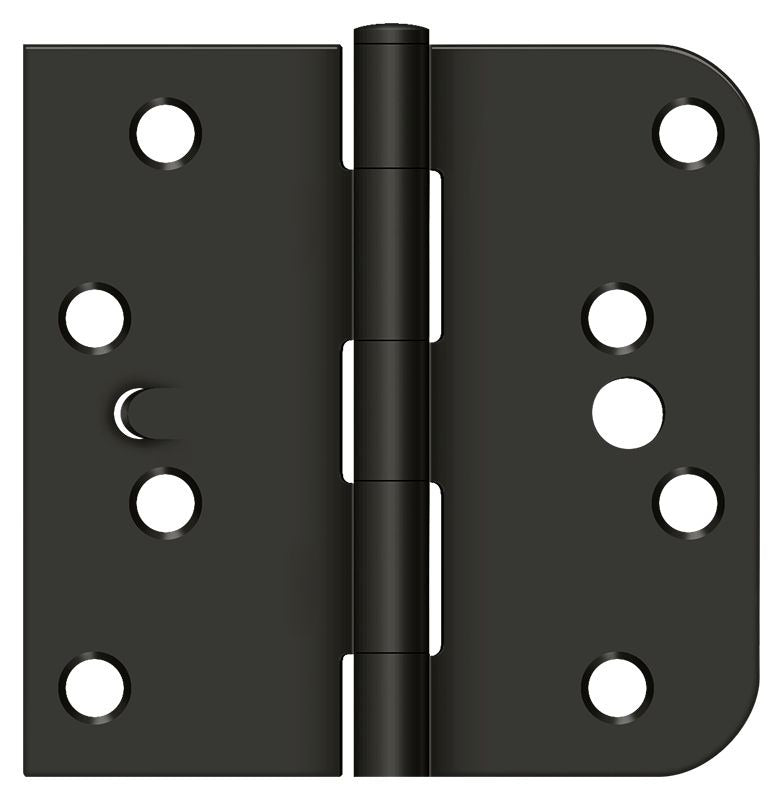 DELTANA Deltana S44058TT10B-RH Square Hinge 4in Right Hand Oil Rubbed Bronze