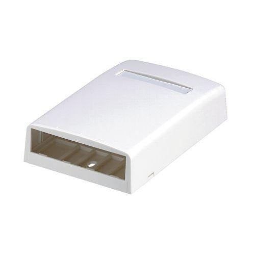 PANDUIT Panduit CBX4WH-AY Surface Mount Box 4 Port White