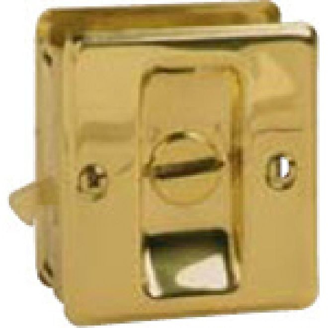 IVES Ives 991B3 Solid Brass Privacy Sliding Door Pull