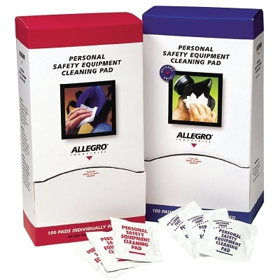 Allegro 3001 Personal Safety Equipment Cleaning Pads Alcohol-Free 5 in x 8 in White