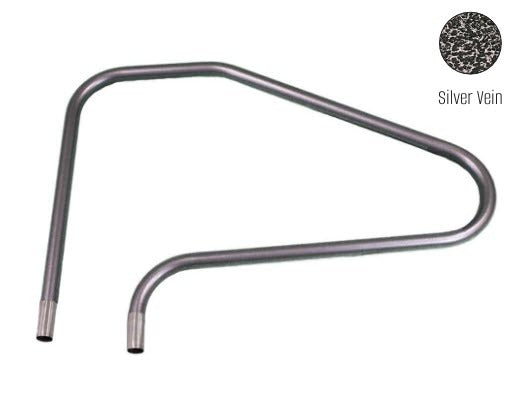 GLOBAL POOL PRODUCTS GLOBAL POOL PRODUCTS GPP-RL-C65-4BND-WB-SV Classic 4 Bend Pool Handrail