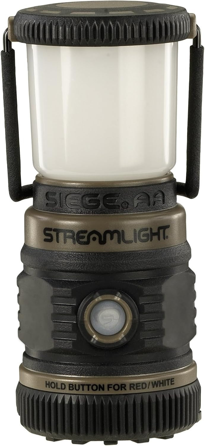 STREAMLIGHT Streamlight 44941 Siege 200-Lumen Ultra-Compact AA Alkaline Hand Lantern/Flashlight (3xAA)