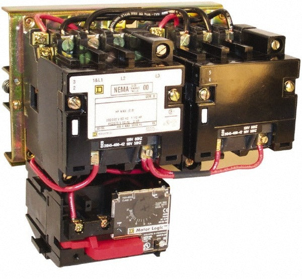 SCHNEIDER ELECTRIC Square D 8736SCO7V02S Nema Size 1 Reversible Motor Starter 27A