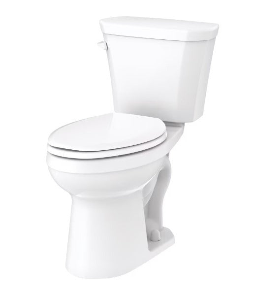 GERBER Gerber GVP31518 Viper 1.6 GPF 12in Rough-In Two-Piece Elongated ErgoHeight Toilet GVP31528