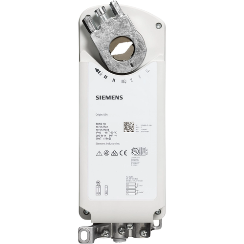 SIEMENS Siemens GVD326.1U Electronic damper actuator 230 VAC (95Â°)