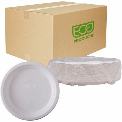 ECO-PRODUCTS Eco-products ECOEPP013NFA 9 Inch Sugarcane Plate 500ct
