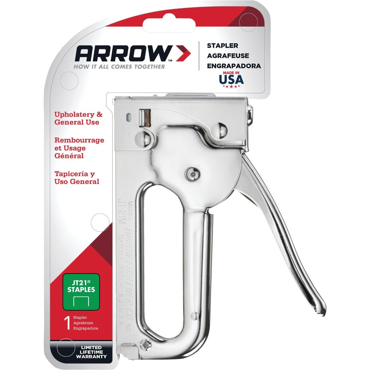 ARROW Arrow JT21GR-4 Light Duty Staple Gun