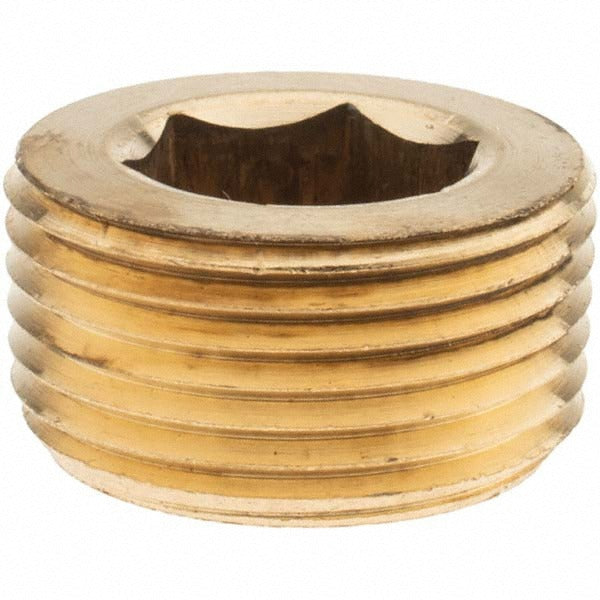 ANDERSON METALS Anderson Metals C8883402 Brass Countersunk Pipe Plug 3/4