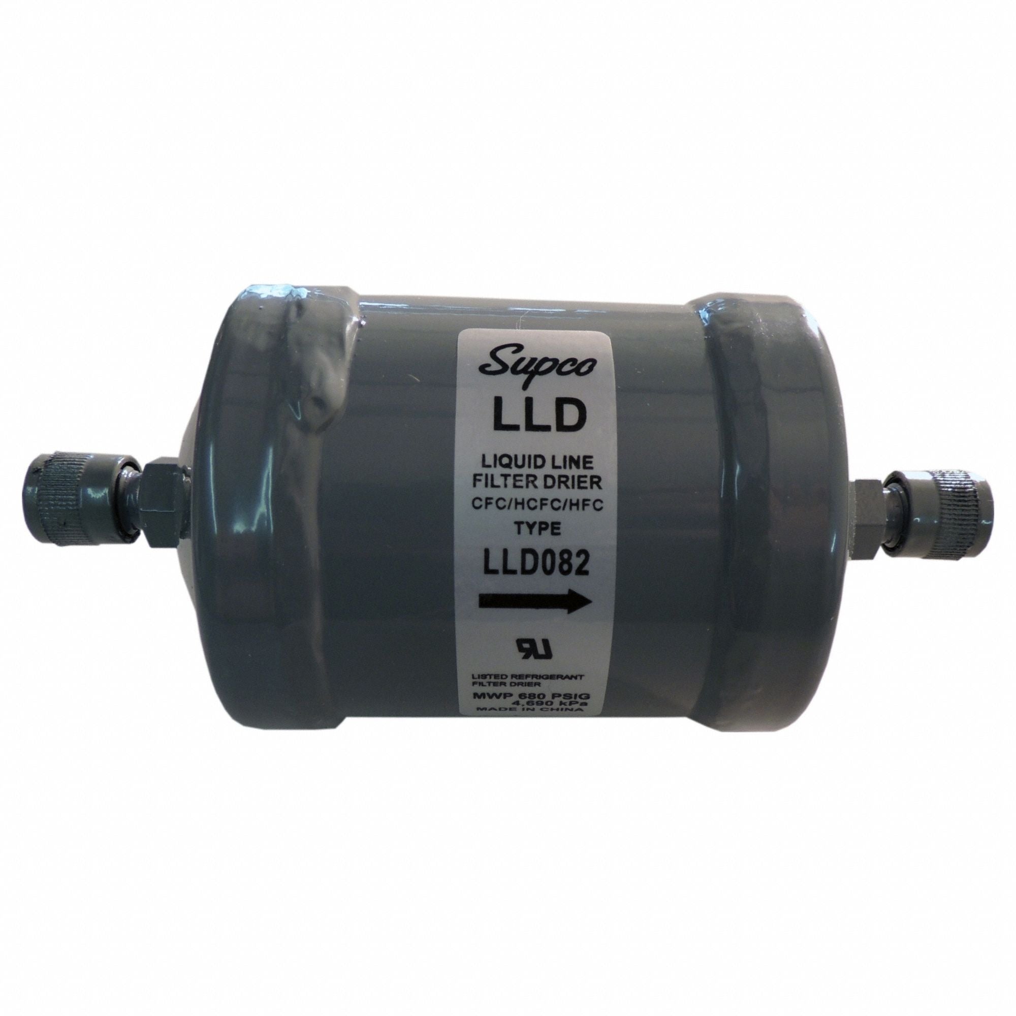 SUPCO Supco LLD082 Liquid Line Filter Dryer 8 cu in (1 Pack) D082