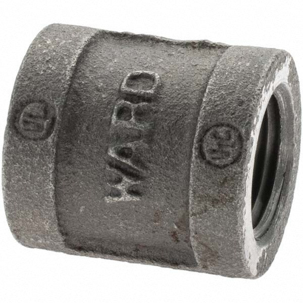 VALUE COLLECTION Value Collection 736002 1/2 Inch Black Malleable Iron Coupling