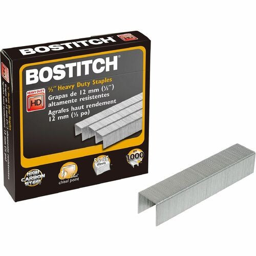 BOSTITCH Bostitch BOSSB35121M Heavy-duty Staples 1/2 Inch 1000 Count
