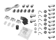 Lux 040007 3-INLET INSTALLATION KIT, WHITE