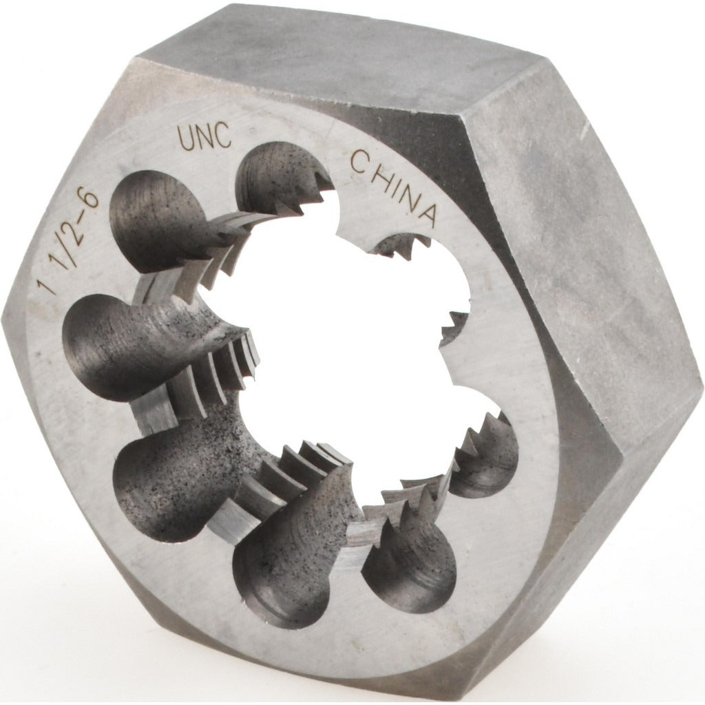 VALUE COLLECTION Value Collection 365-1321 Hex Rethreading Die 1-1/2 6 Unc