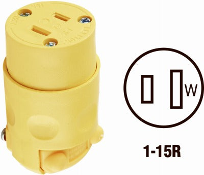 LEVITON Leviton Mfg Co 000-115CV-000 Cord Connector 10 Pack