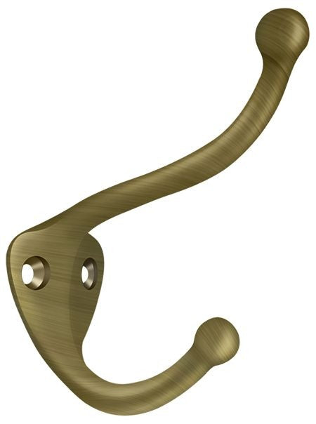 DELTANA Deltana CAHH3U5 Coat and Hat Hook Antique Brass