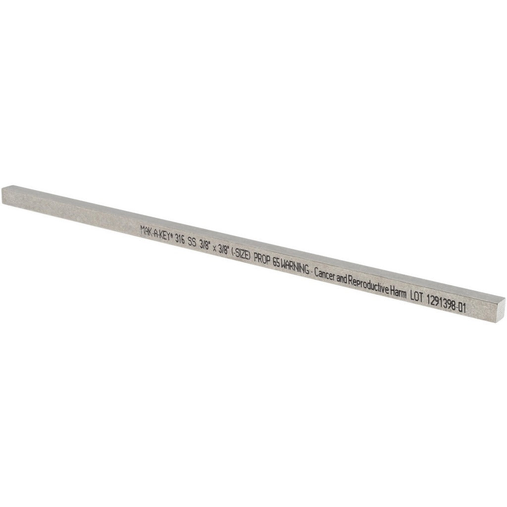 MAK-A-KEY Mak-a-key 8003750375-12 Undersized Key Stock 12 in