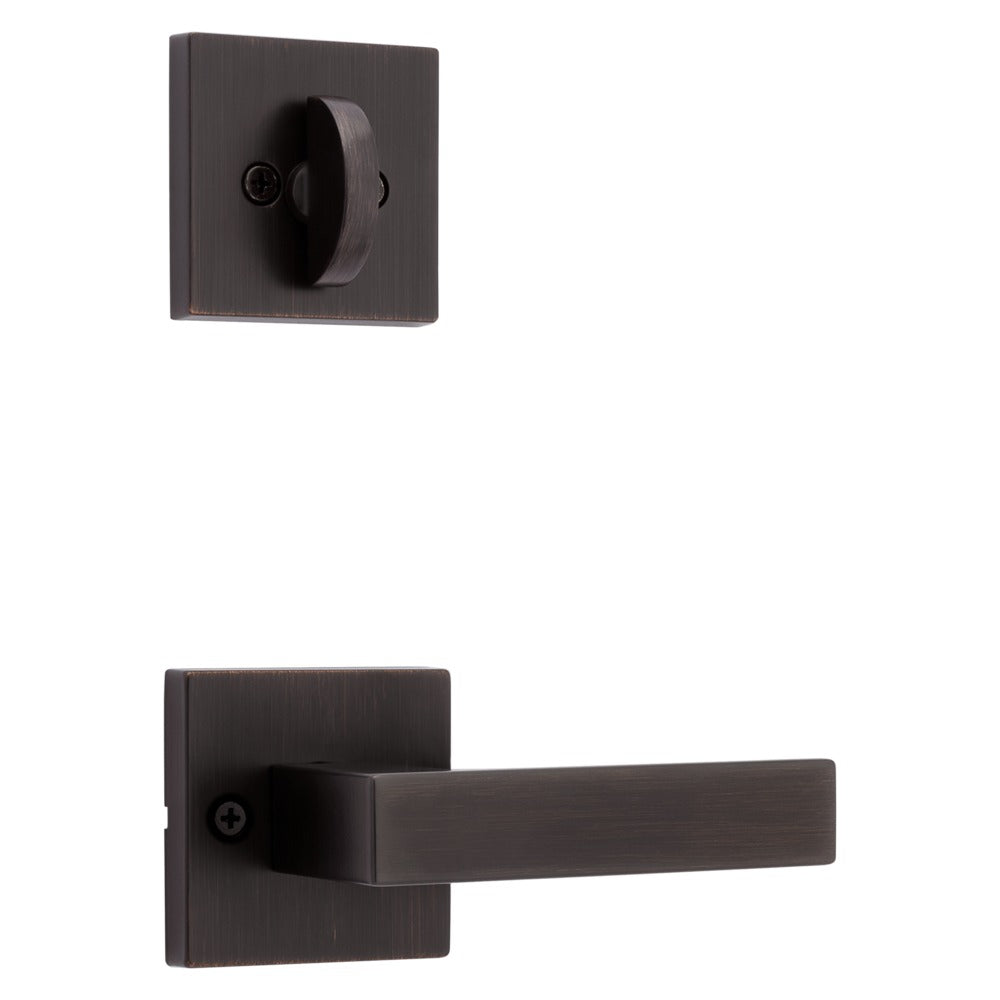 KWIKSET Kwikset 966SALSQT-11P.UNIV Singapore Lever Handleset Trim
