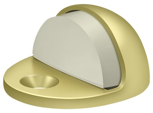 DELTANA Deltana DSLP316U3 Dome Stop Low Profile Bright Brass