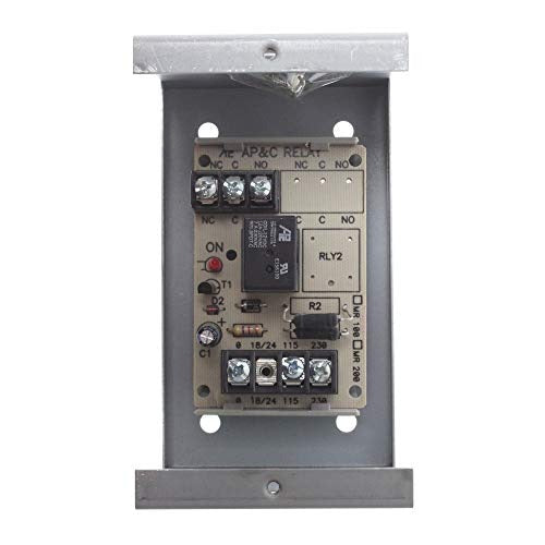 AIR PRODUCTS AND CONTROLS Air Products And Controls MR-201/C/R DPDT Multi-Voltage Control Relay 24VDC (1 Pack)
