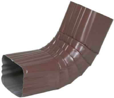AMERIMAX Amerimax Home Products 2526419 Aluminum Front Elbow 2x3