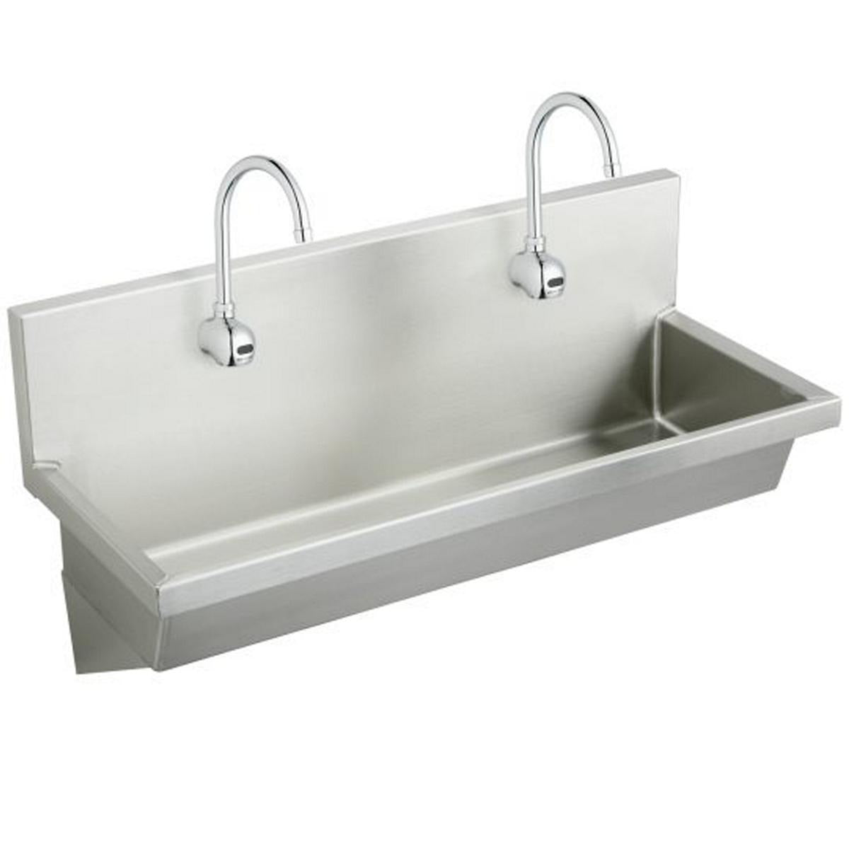 BSC PREFERRED Bsc Preferred EWMA4820SACC 48in Stainless Wall Sink Kit