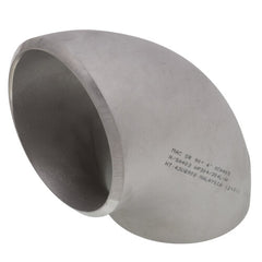 Merit Brass 04408-64 Short Radius Pipe Elbow 4 in Nominal Butt Welded End Style