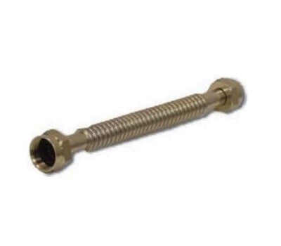 EZ-FLO 0447524 WATER-FLEX 1 in FIP Stainless Steel Corrugated Water Heater Connector