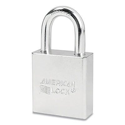 American Lock A5200KA-23638 Solid Steel Padlock 5/16 inch diameter 1-1/8 inch Length 3/4 inch Width Keyed Alike 23638