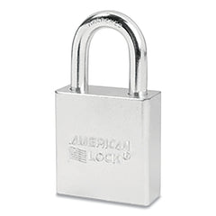 American Lock A5200KA-23638 Solid Steel Padlock 5/16 inch diameter 1-1/8 inch Length 3/4 inch Width Keyed Alike 23638