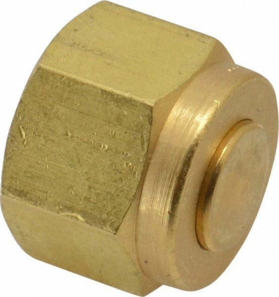 PARKER Parker 6BLP6-B Compression Tube Plug Brass 2300 Psi