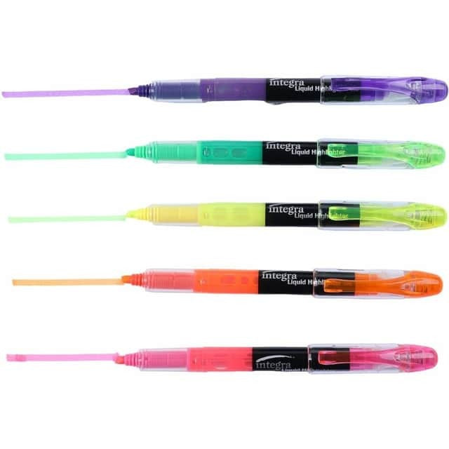 INTEGRA Integra ITA30000 Liquid Highlighter 5/Set