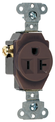 Pass & Seymour 5351 RECEPTACLE BL STR 125VAC 20A 2 3