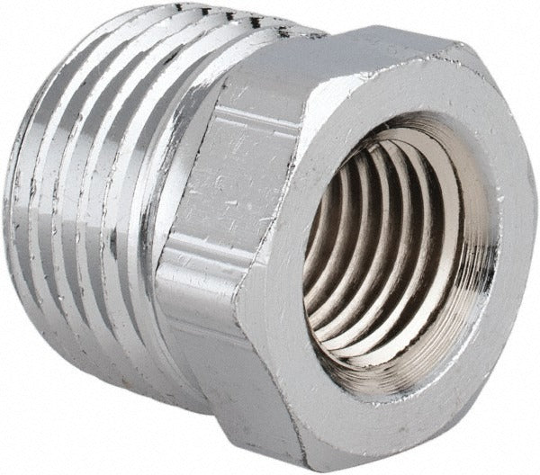 MERIT BRASS Merit Brass C114-0804 Brass Pipe Bushing 1/2x1/4 Mnpt Fnpt