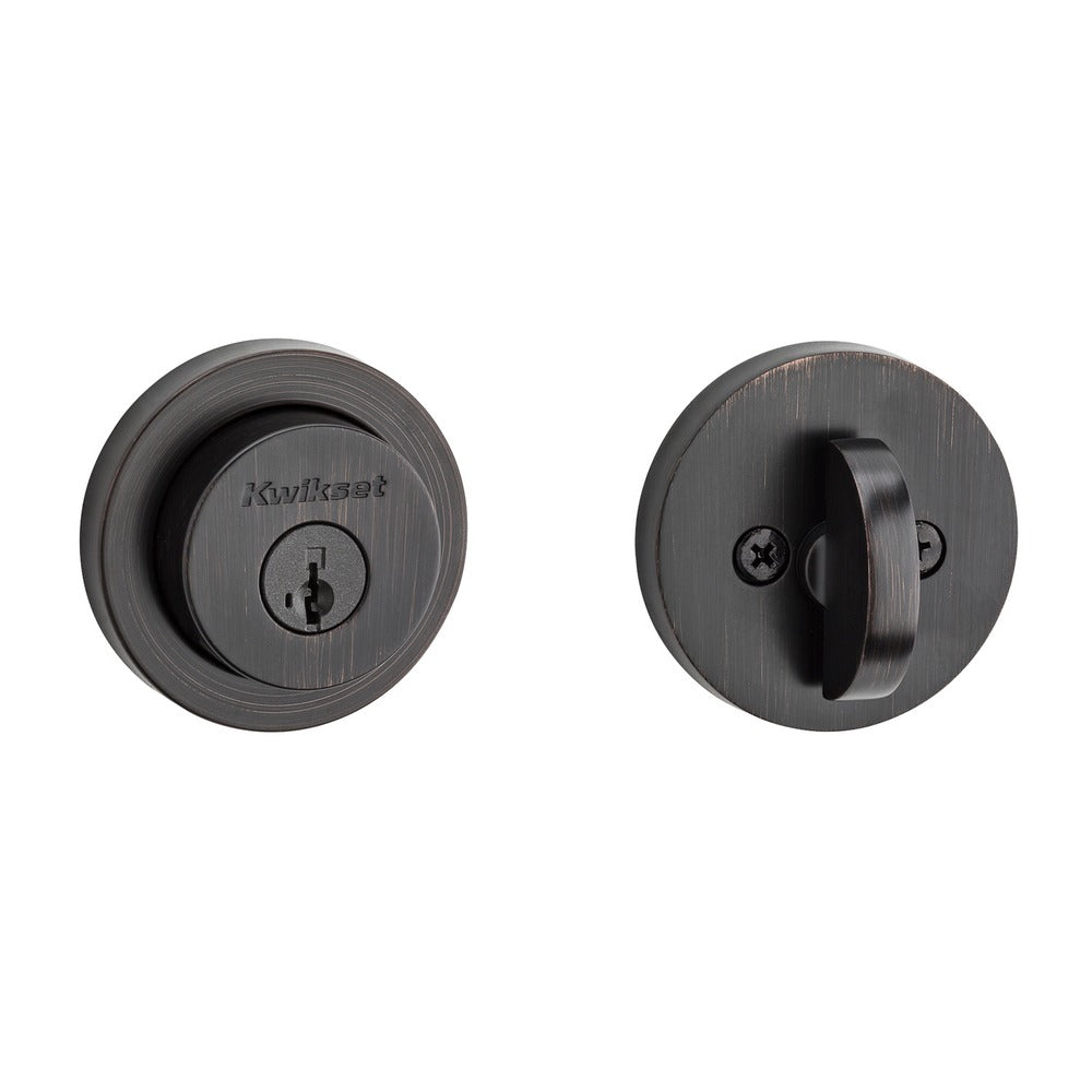 KWIKSET Kwikset 158RDT-11PS.STRKP Deadbolt Smartkey Venetian Bronze