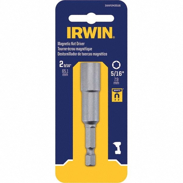 IRWIN Irwin IWAF243516 Nut Driver Bit 5/16 Hex 1/4 Drive