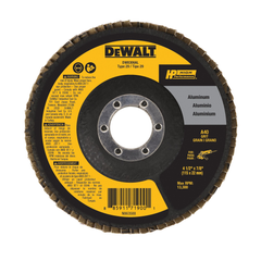 DeWalt DW8306AL Aluminum Flap Disc 4.5IN x 7/8IN 40GRIT