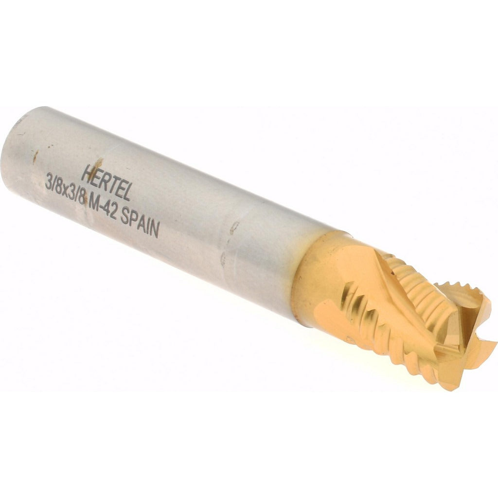 HERTEL Hertel 84511591 Roughing End Mill 3/8 in 4 Flute Cobalt