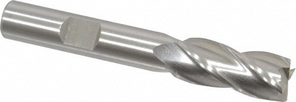 CLEVELAND CONTROLS Cleveland C41254 Square End Mill 7/16 in 4 Flute Hss