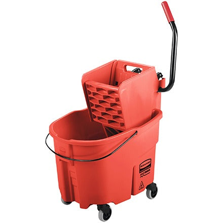 BSC PREFERRED Bsc Preferred JAN183 Wavebrake Mop Bucket and Wringer