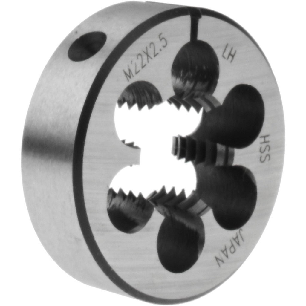 VALUE COLLECTION Value Collection 82237979 Round Die M22x2.5 2 in Od Hss Left Hand