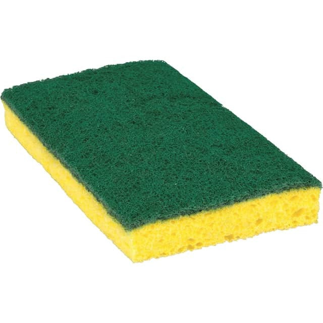 3M 3M MMM74CC Medium-Duty Scrubbing Sponge 3-1/2 x 6-1/4 (10 Pack) 74CC