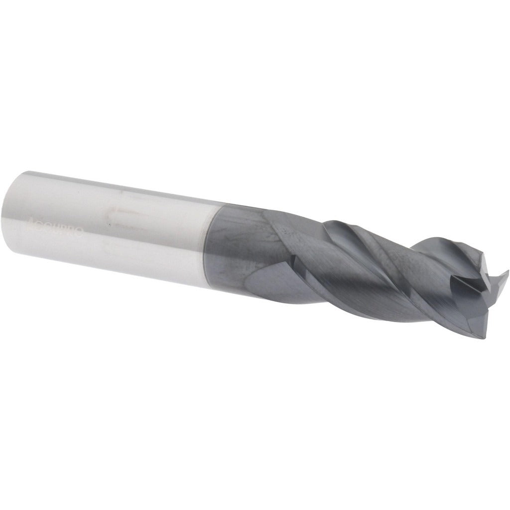 ACCUPRO Accupro 12182082 Corner Radius End Mill 1/2 in 3 Flute Altin