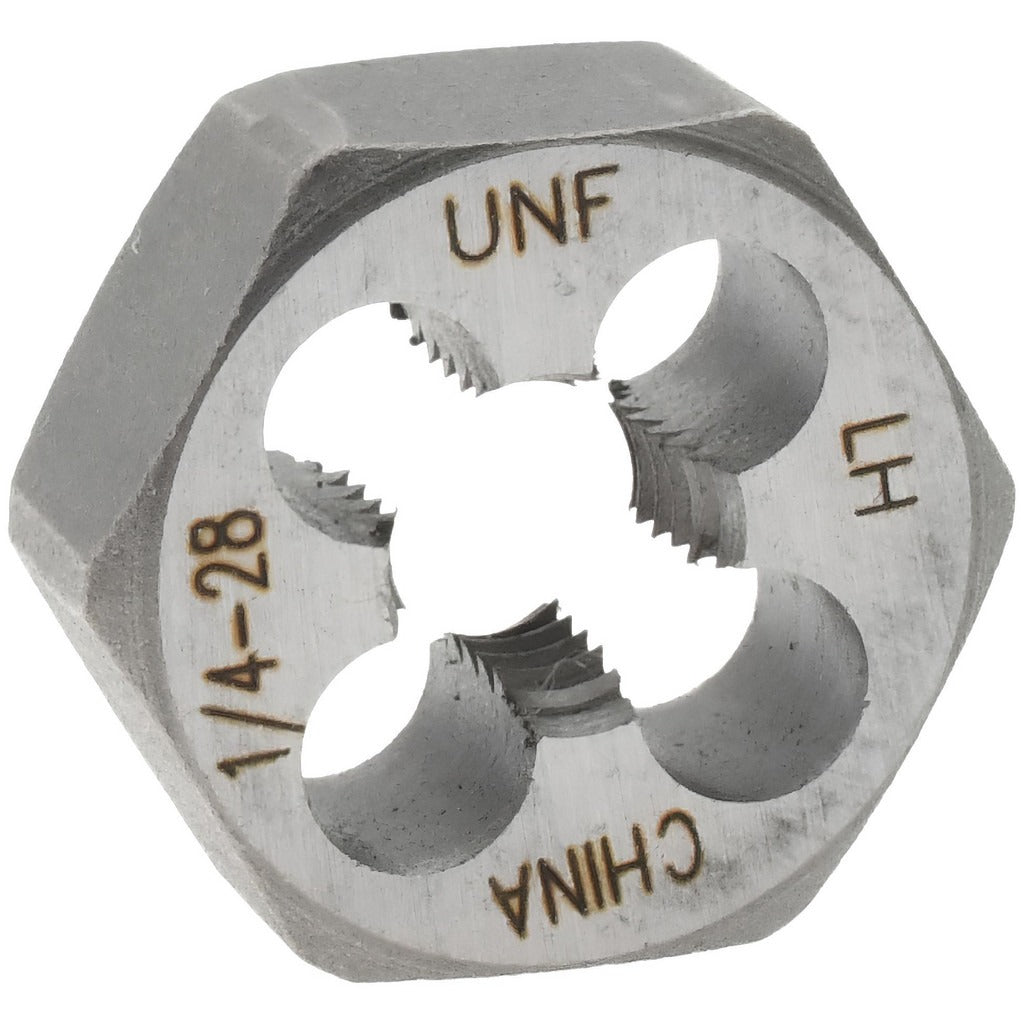 VALUE COLLECTION Value Collection 366-0162 Hex Rethreading Die 1/4-28 Lh Unf