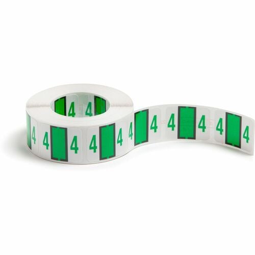 SMEAD Smead SMD67374 Color-coded End Tab Label Roll 500 Labels