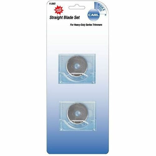 CARL Carl Mfg CUI14028 Replacement Straight Trimmer Blades Set of 2