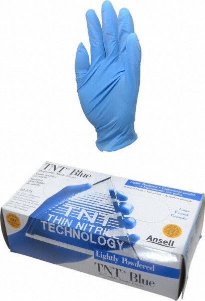 ANSELL Ansell 586195 Nitrile Gloves 4.3 Mil Large 100 Pack