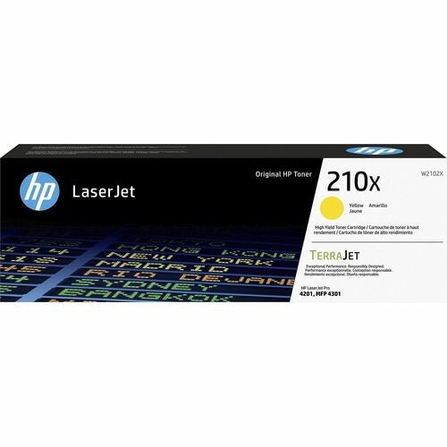 HP Hewlett-packard HEWW2102X Yellow Toner Cartridge 5500 Pages
