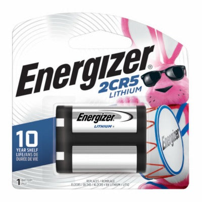 ENERGIZER Eveready Battery Co EL2CR5BP 6V Lithium Photo Battery