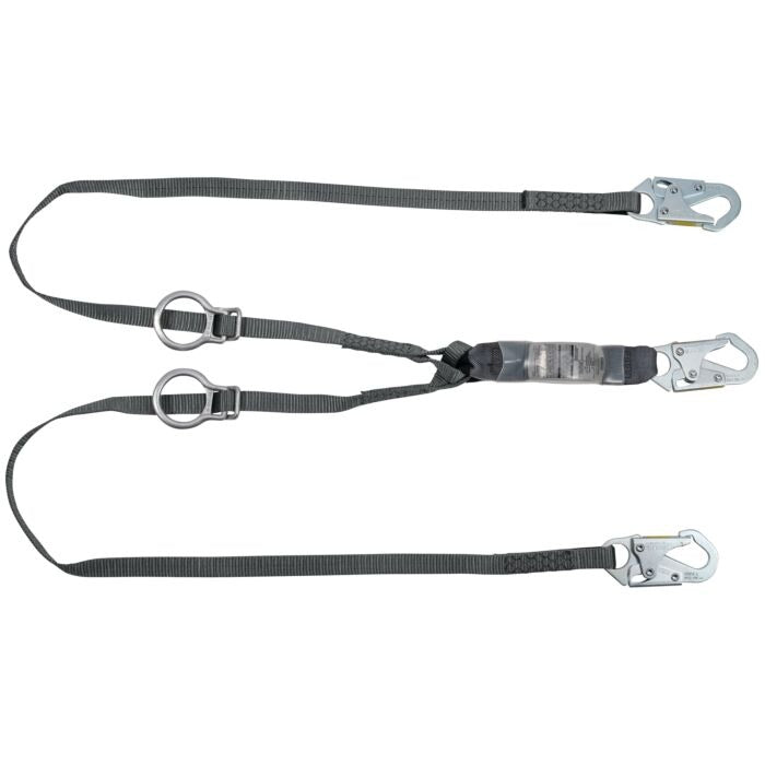 MSA SAFETY Msa Safety 10193129 Twin-leg Energy Absorbing Lanyard