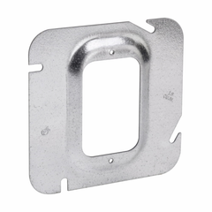 Crouse-Hinds TP529 Square Box Cover, 1-Device, 1-1/2 Raised, 11.3cu.in, Steel